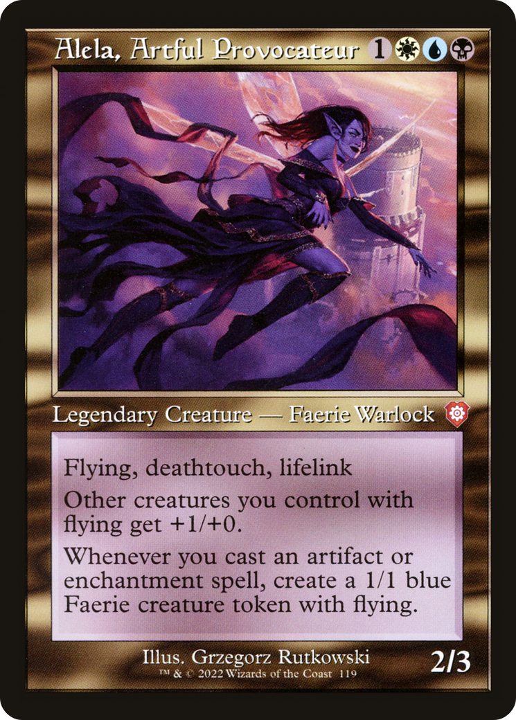 Magic: The Gathering - Alela, Artful Provocateur - The Brothers' War Commander
