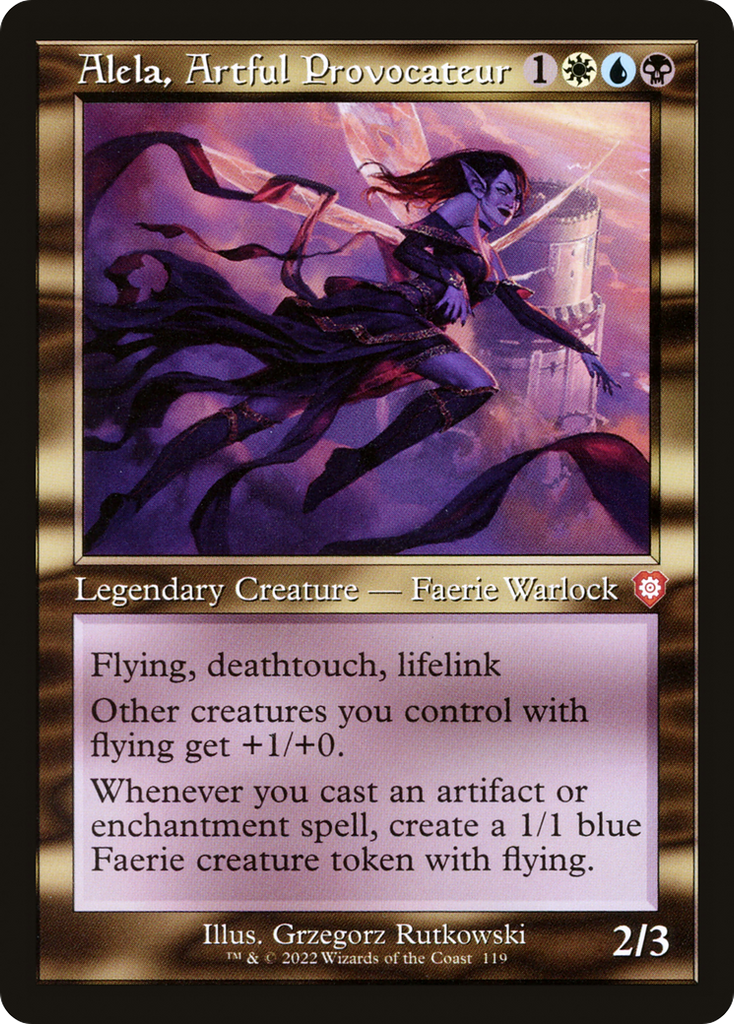 Magic: The Gathering - Alela, Artful Provocateur - The Brothers' War Commander