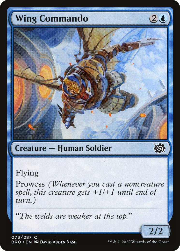 Magic: The Gathering - Wing Commando Foil - The Brothers' War