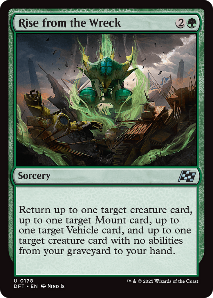 Magic: The Gathering - Rise from the Wreck Foil - Aetherdrift