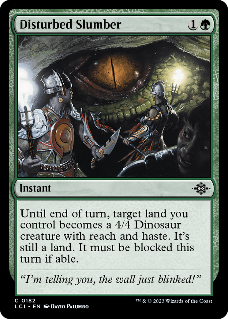 Magic: The Gathering - Disturbed Slumber - The Lost Caverns of Ixalan