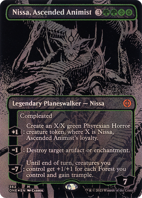 Magic: The Gathering - Nissa, Ascended Animist Foil - Phyrexia: All Will Be One