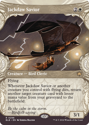 Magic: The Gathering - Jackdaw Savior Foil - Bloomburrow