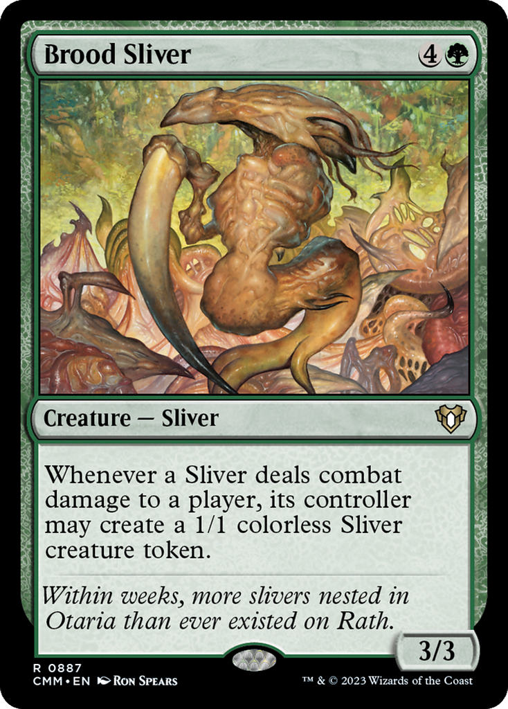 Magic: The Gathering - Brood Sliver - Commander Masters