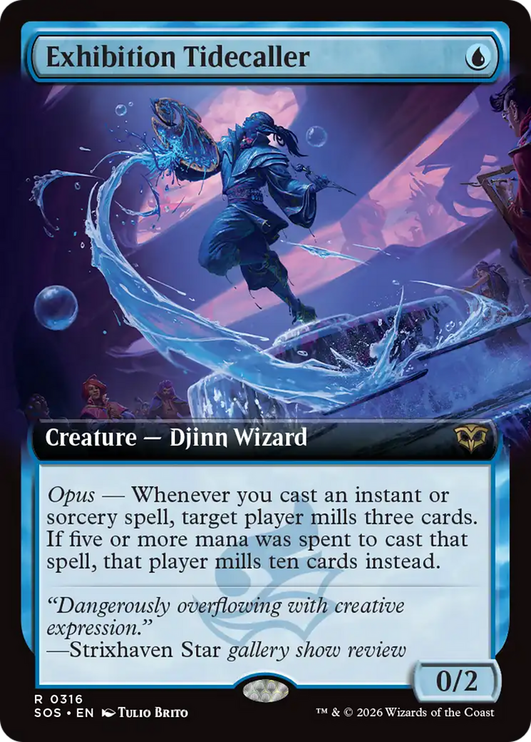 Magic: The Gathering - Exhibition Tidecaller - Secrets of Strixhaven