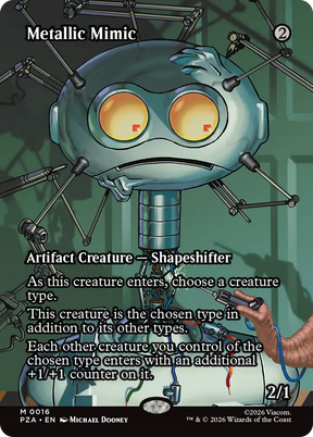 Magic: The Gathering - Metallic Mimic - Teenage Mutant Ninja Turtles Source Material