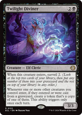 Magic: The Gathering - Twilight Diviner Foil - Lorwyn Eclipsed