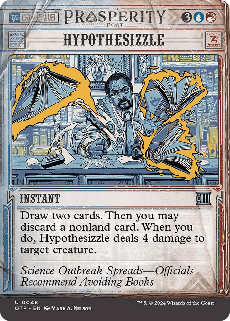 Magic: The Gathering - Hypothesizzle Foil - Breaking News