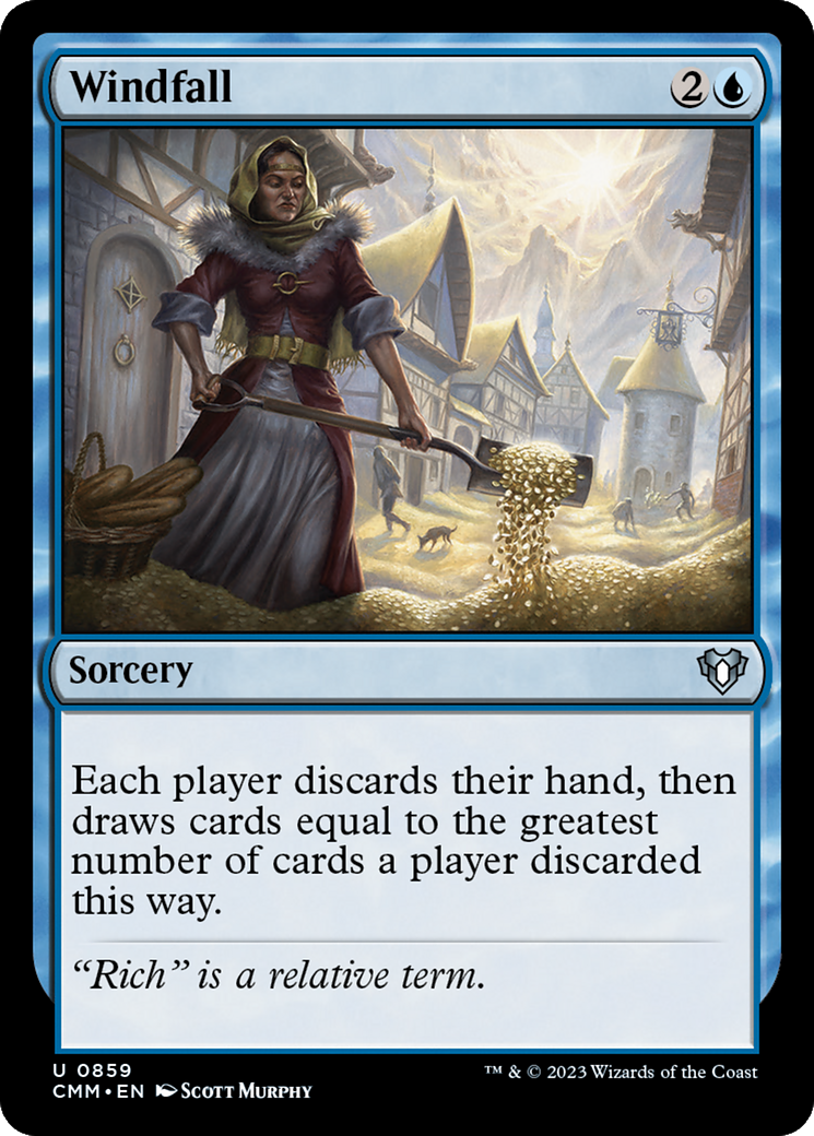 Magic: The Gathering - Windfall - Commander Masters