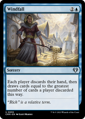 Magic: The Gathering - Windfall - Commander Masters