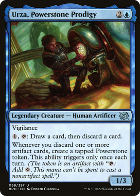 Magic: The Gathering - Urza, Powerstone Prodigy Foil - The Brothers' War