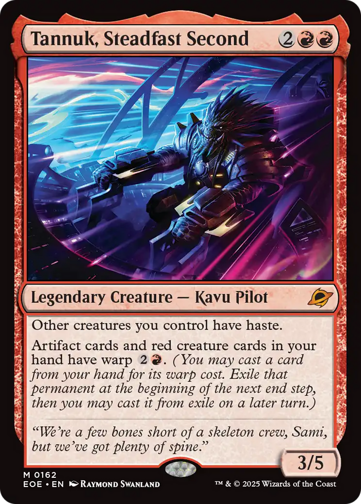 Magic: The Gathering - Tannuk, Steadfast Second Foil - Edge of Eternities
