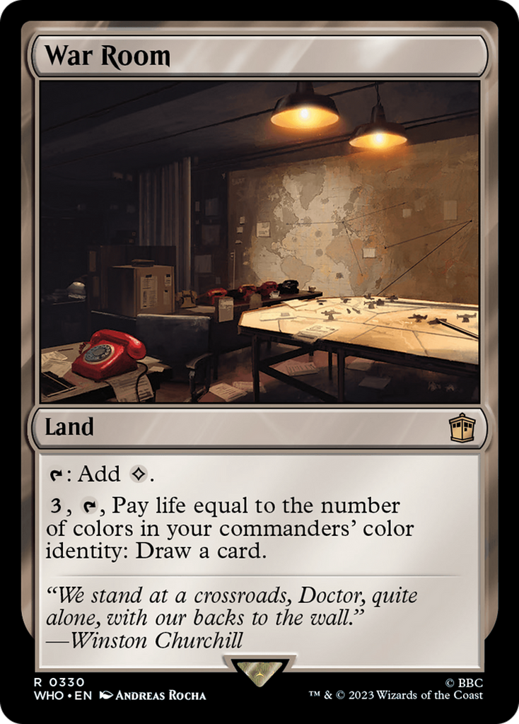 Magic: The Gathering - War Room - Doctor Who