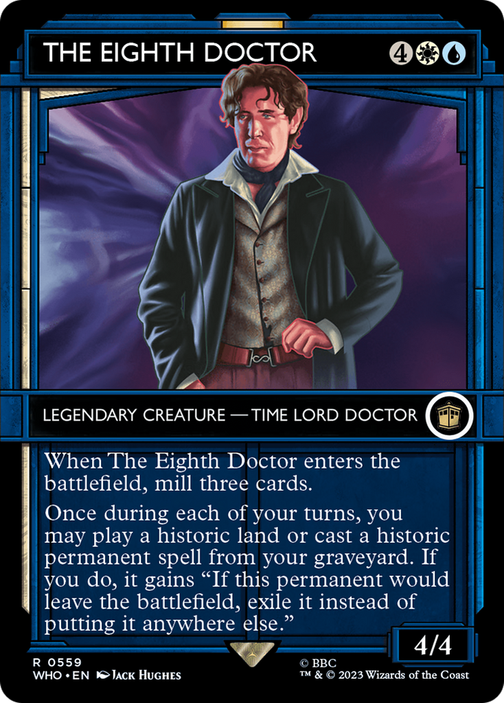 Magic: The Gathering - The Eighth Doctor Foil - Doctor Who