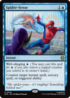 Magic: The Gathering - Spider-Sense Foil - Marvel's Spider-Man