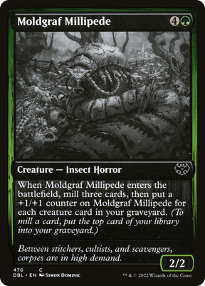 Magic: The Gathering - Moldgraf Millipede - Innistrad: Double Feature