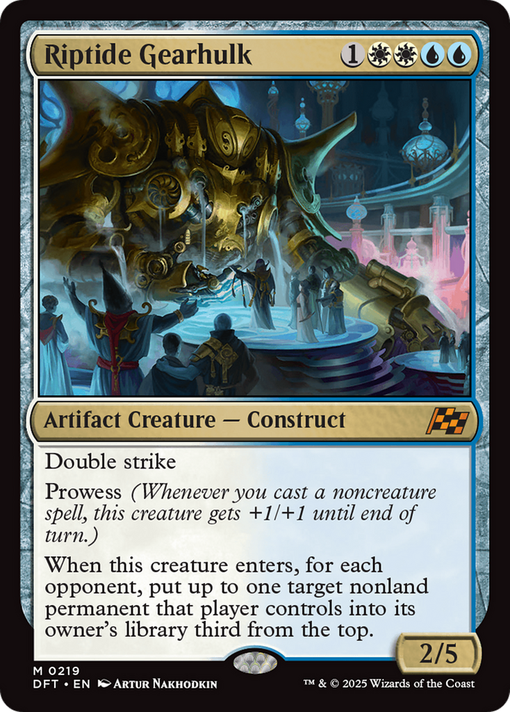 Magic: The Gathering - Riptide Gearhulk - Aetherdrift