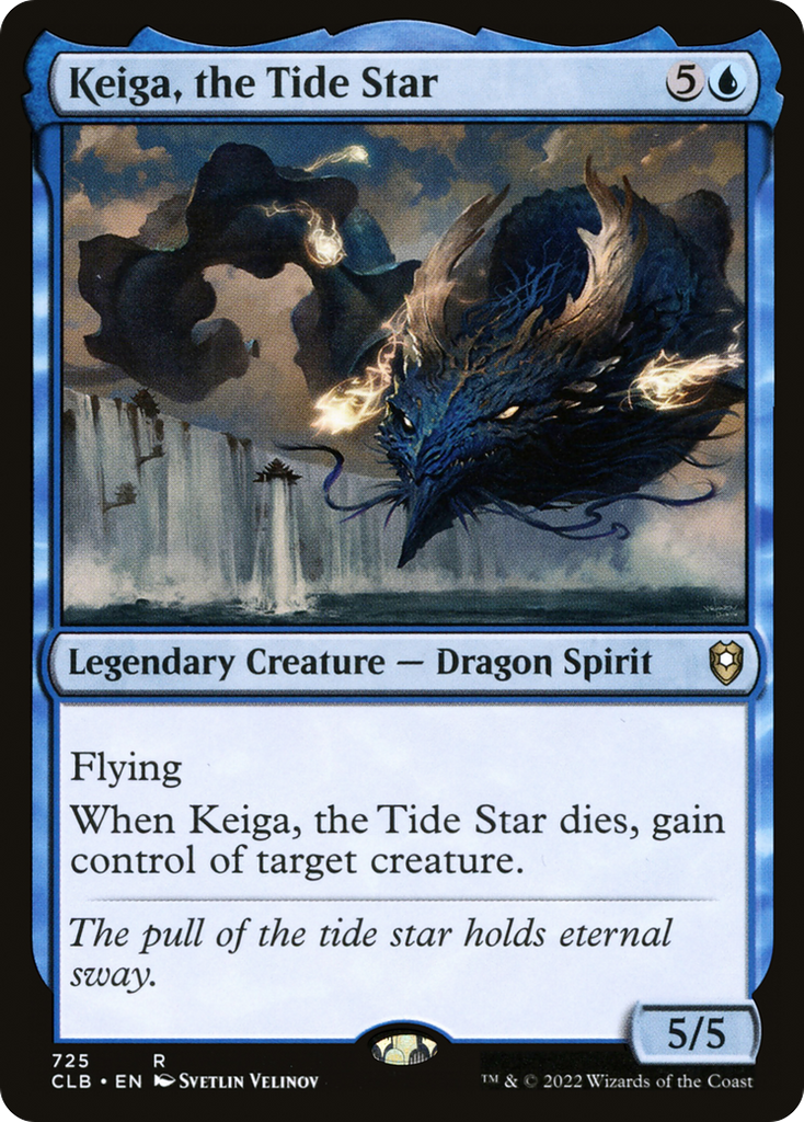 Magic: The Gathering - Keiga, the Tide Star - Commander Legends: Battle for Baldur's Gate