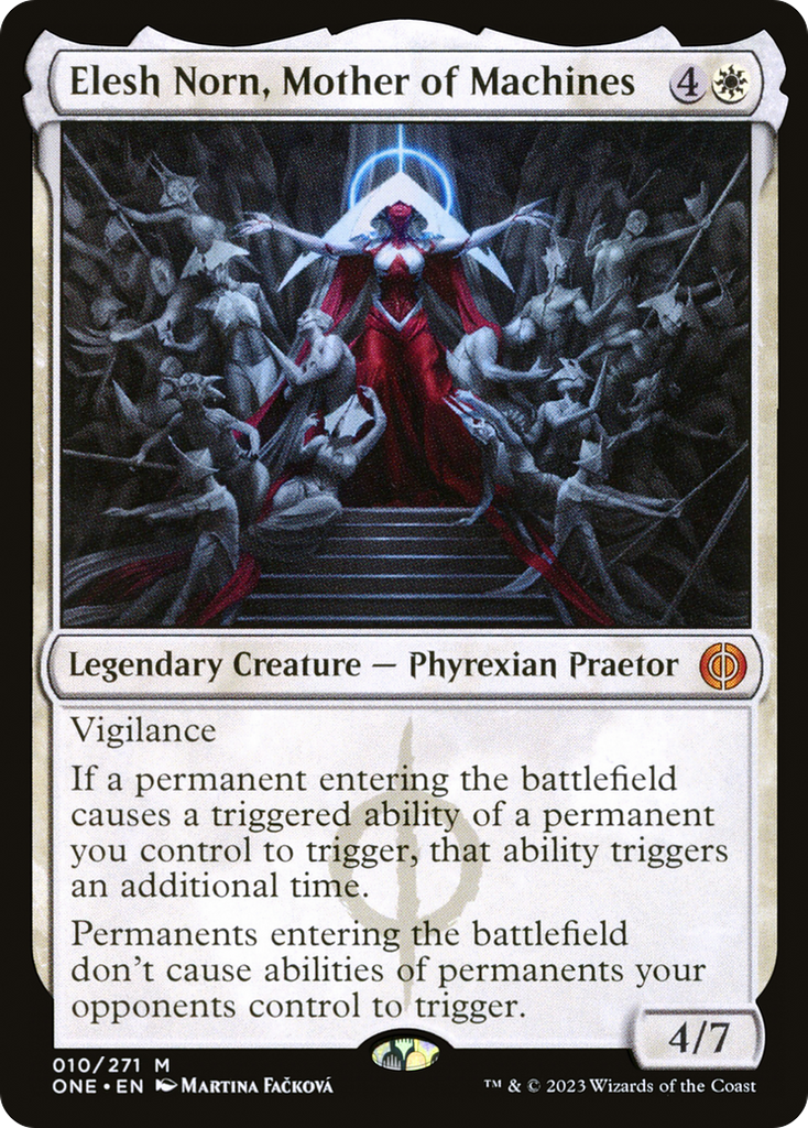 Magic: The Gathering - Elesh Norn, Mother of Machines Foil - Phyrexia: All Will Be One