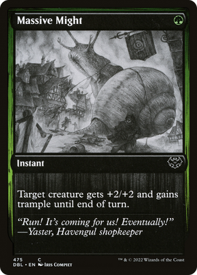 Magic: The Gathering - Massive Might Foil - Innistrad: Double Feature
