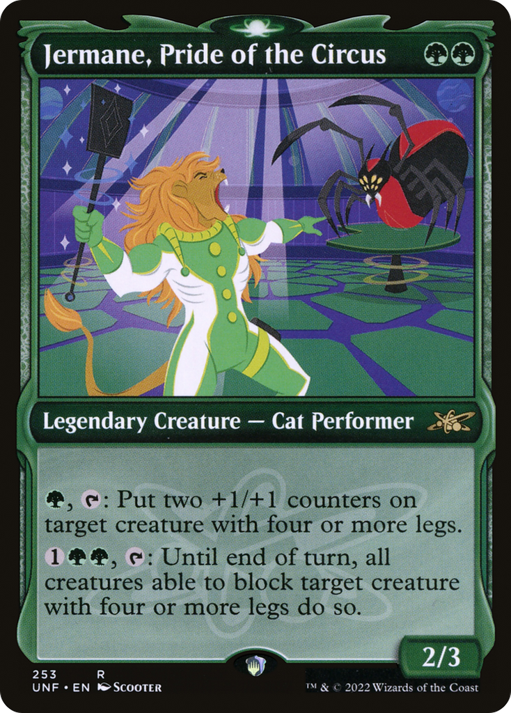 Magic: The Gathering - Jermane, Pride of the Circus Foil - Unfinity