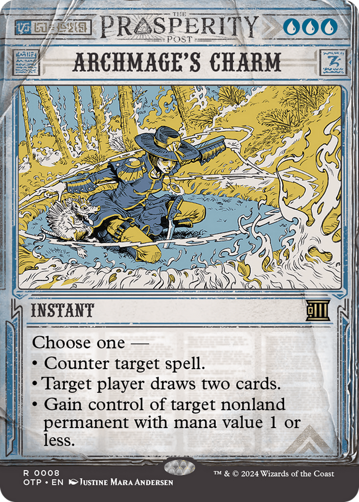 Magic: The Gathering - Archmage's Charm Foil - Breaking News