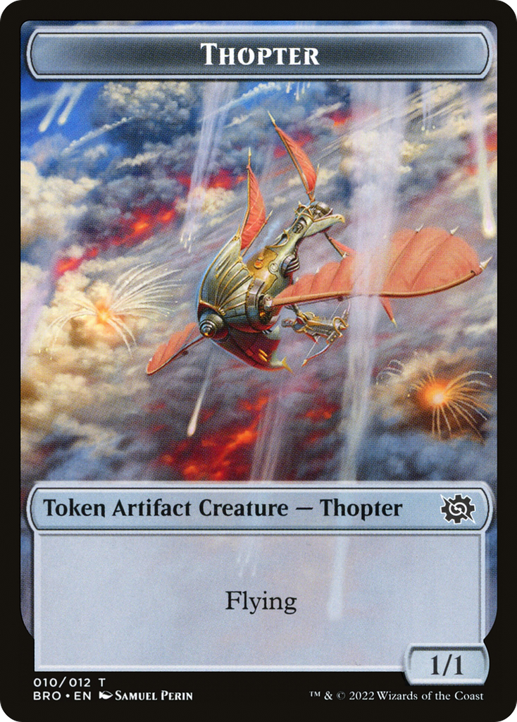 Magic: The Gathering - Thopter Token - The Brothers' War Tokens