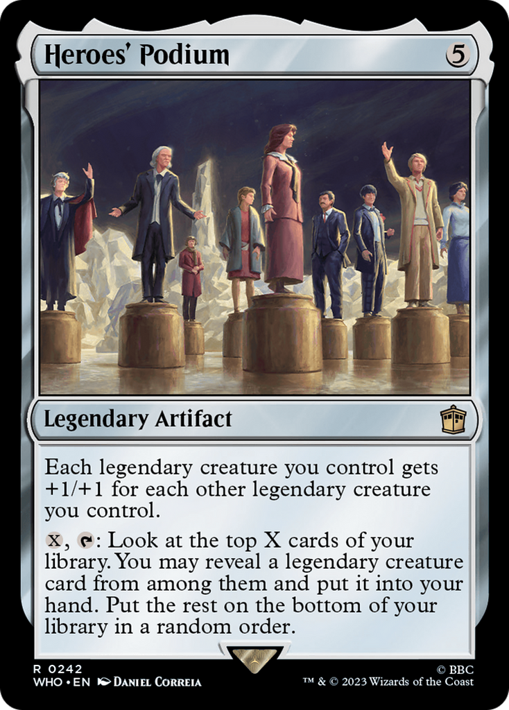 Magic: The Gathering - Heroes' Podium - Doctor Who
