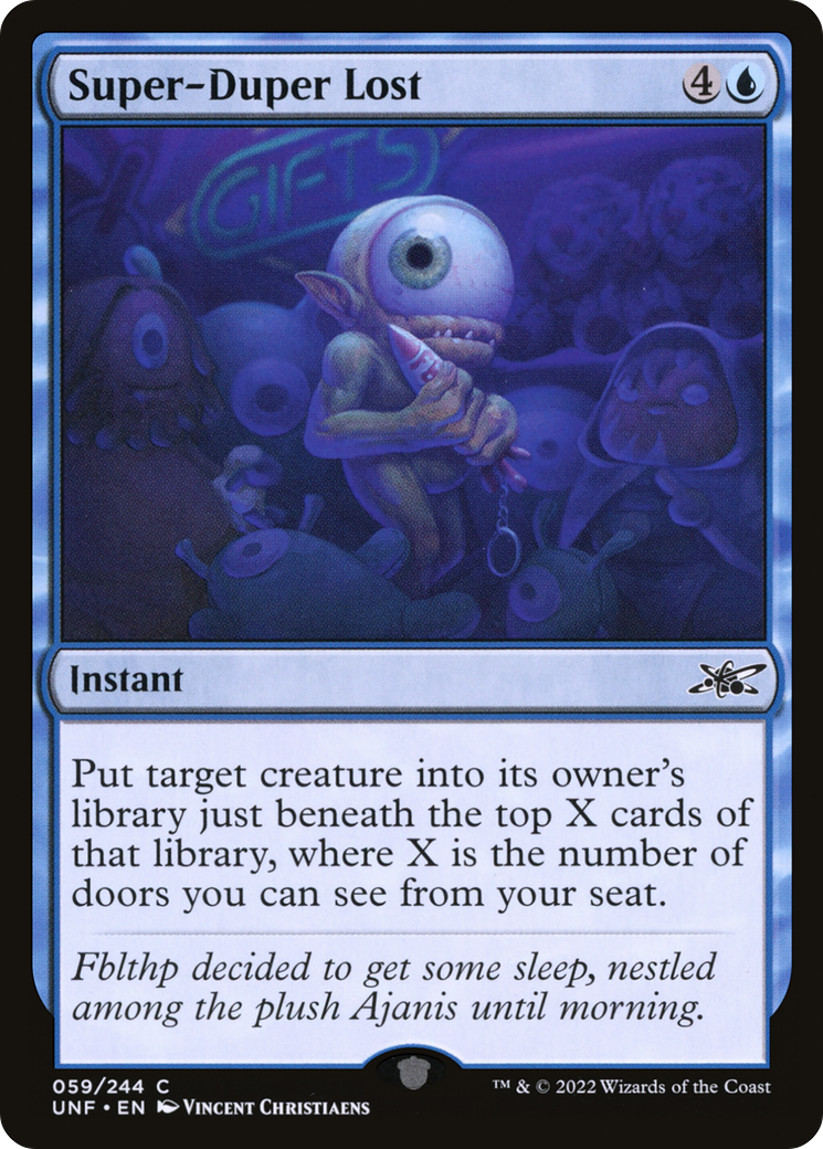 Magic: The Gathering - Super-Duper Lost - Unfinity