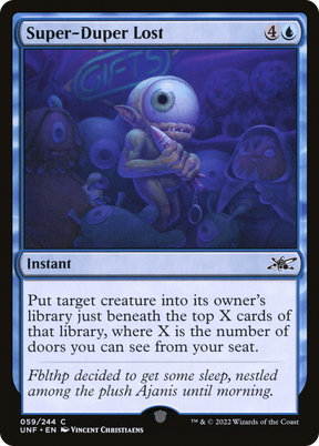 Magic: The Gathering - Super-Duper Lost - Unfinity