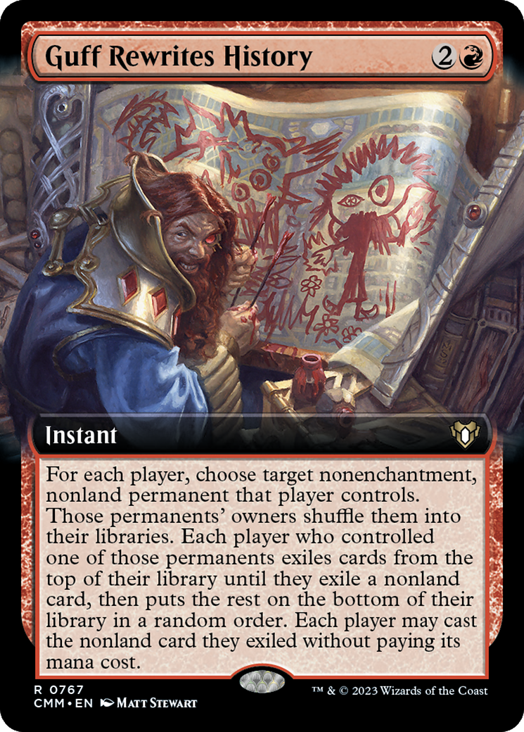 Magic: The Gathering - Guff Rewrites History - Commander Masters