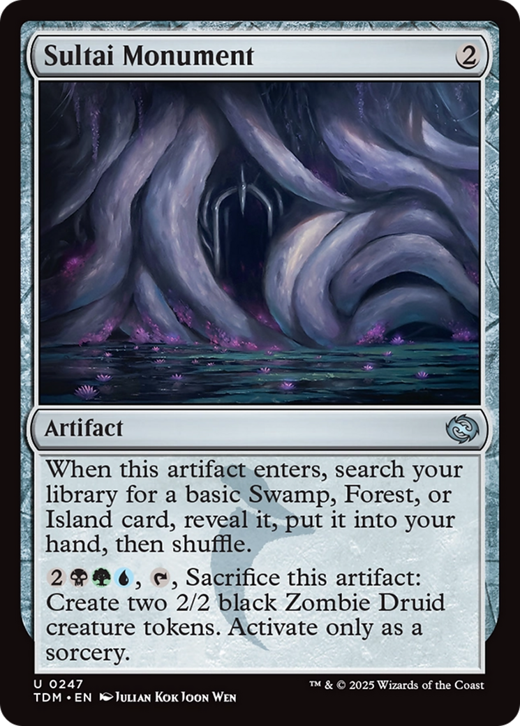 Magic: The Gathering - Sultai Monument - Tarkir: Dragonstorm