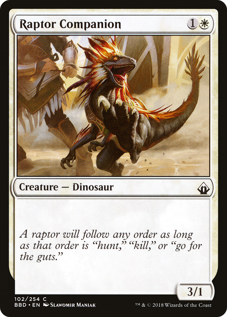 Magic: The Gathering - Raptor Companion Foil - Battlebond