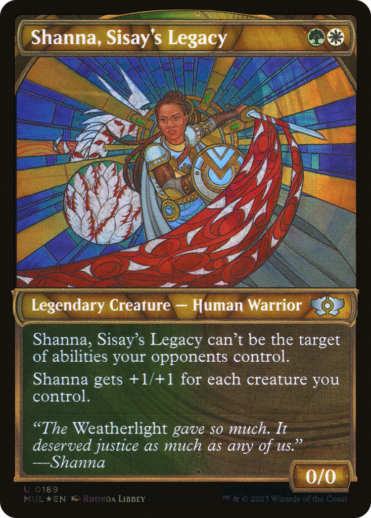 Magic: The Gathering - Shanna, Sisay's Legacy Foil - Multiverse Legends