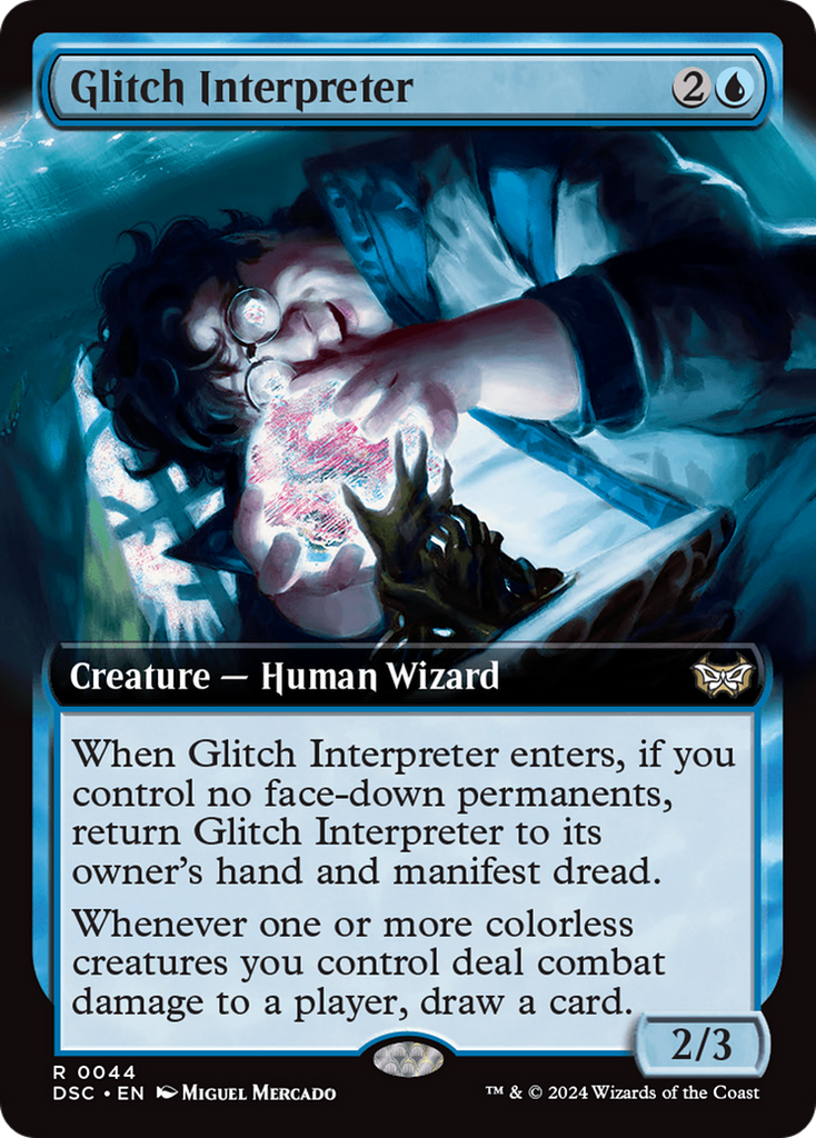 Magic: The Gathering - Glitch Interpreter - Duskmourn: House of Horror Commander