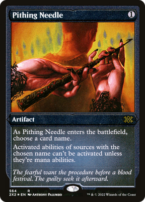 Magic: The Gathering - Pithing Needle Foil - Double Masters 2022