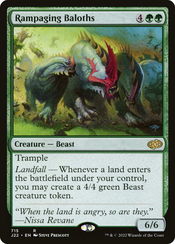 Magic: The Gathering - Rampaging Baloths - Jumpstart 2022