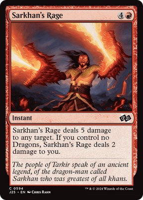 Magic: The Gathering - Sarkhan's Rage - Foundations Jumpstart