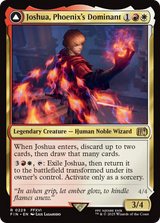 Magic: The Gathering - Joshua, Phoenix's Dominant // Phoenix, Warden of Fire Foil - Final Fantasy