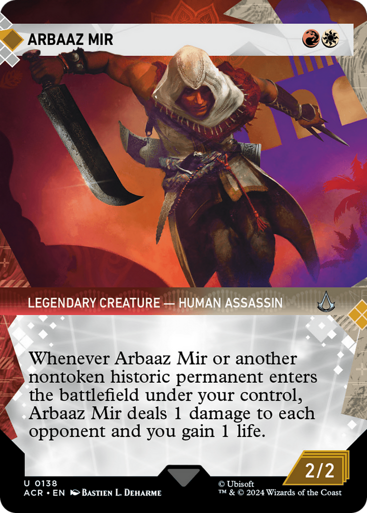 Magic: The Gathering - Arbaaz Mir Foil - Assassin's Creed