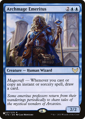 Magic: The Gathering - Archmage Emeritus - The List
