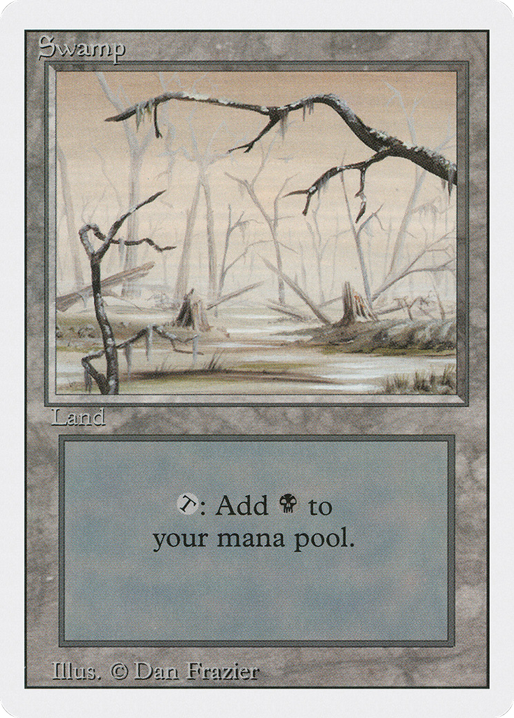 Magic: The Gathering - Swamp - Revised Edition