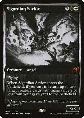 Magic: The Gathering - Sigardian Savior - Innistrad: Double Feature