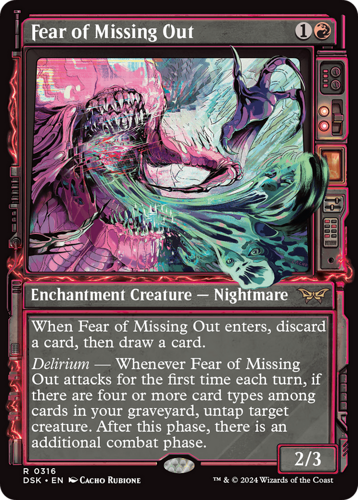 Magic: The Gathering - Fear of Missing Out - Duskmourn: House of Horror