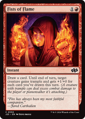 Magic: The Gathering - Fists of Flame - Foundations Jumpstart