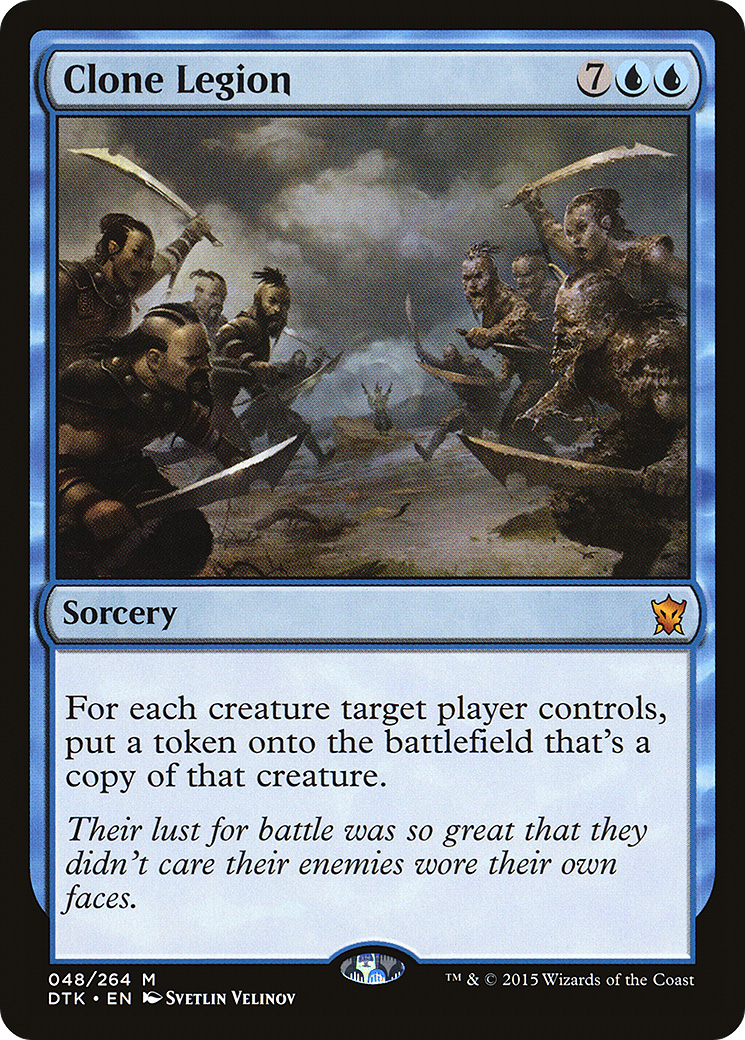 Magic: The Gathering - Clone Legion Foil - Dragons of Tarkir