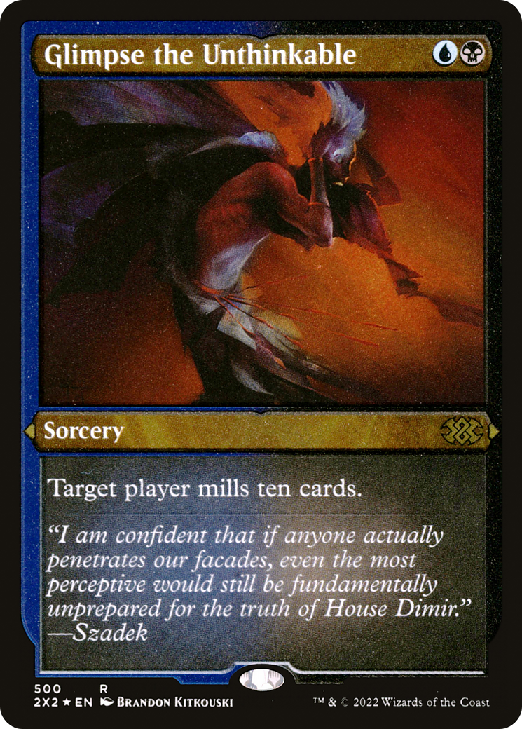Magic: The Gathering - Glimpse the Unthinkable Foil - Double Masters 2022