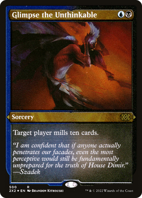Magic: The Gathering - Glimpse the Unthinkable Foil - Double Masters 2022