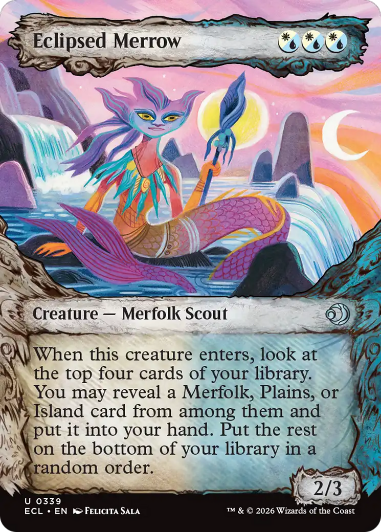 Magic: The Gathering - Eclipsed Merrow Foil - Lorwyn Eclipsed