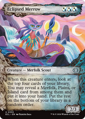 Magic: The Gathering - Eclipsed Merrow Foil - Lorwyn Eclipsed